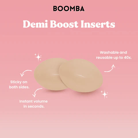 Boomba Demi Boost Inserts- Beige