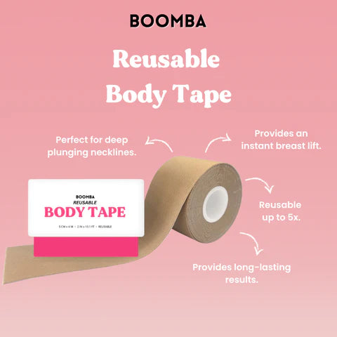 Boomba - Boomba Reuseable Body Tape- Regular, Beige - Vancouver | Edmonton Bridal Shop Wedding Dresses