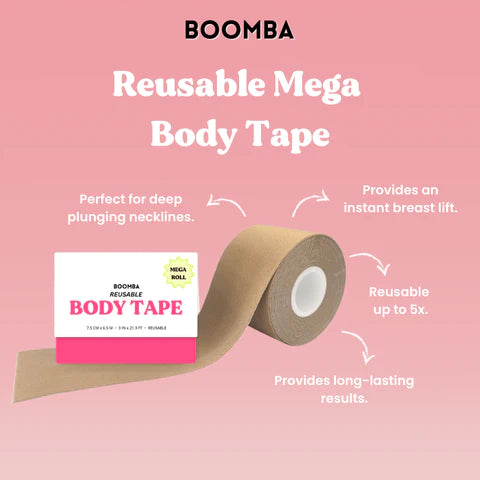 Boomba - Boomba Reuseable Body Tape- Mega, Beige - Vancouver | Edmonton Bridal Shop Wedding Dresses