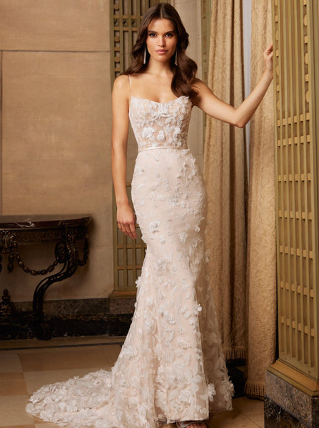 Paloma Blanca - P5056 - Vancouver | Edmonton Bridal Shop Wedding Dresses