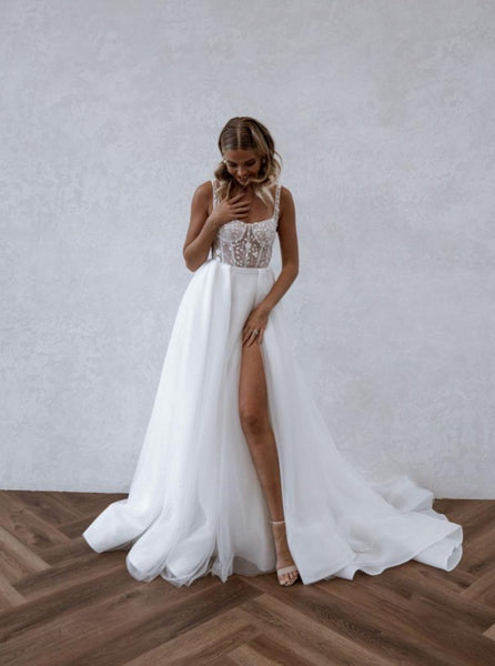 Made with Love - Huxley Flowy - Vancouver | Edmonton Bridal Shop Wedding Dresses