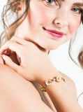 Lovebird Collection - Zinnia Bracelet - accessories - Novelle Bridal Shop