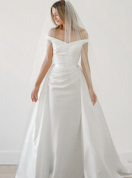 Wtoo by Watters - March Overskirt - Vancouver | Edmonton Bridal Shop Wedding Dresses