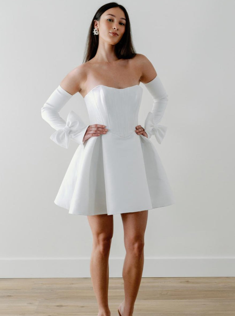 By Watters epic vancouver wedding dress mini