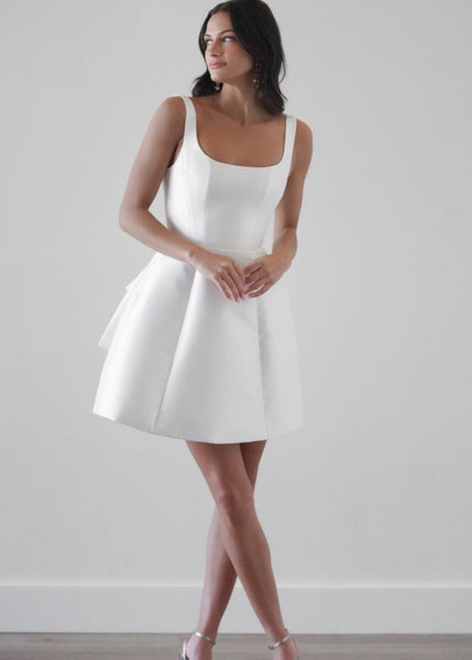 short wedding dresses canada Short Wedding Dress Shiori with Detachable Straps