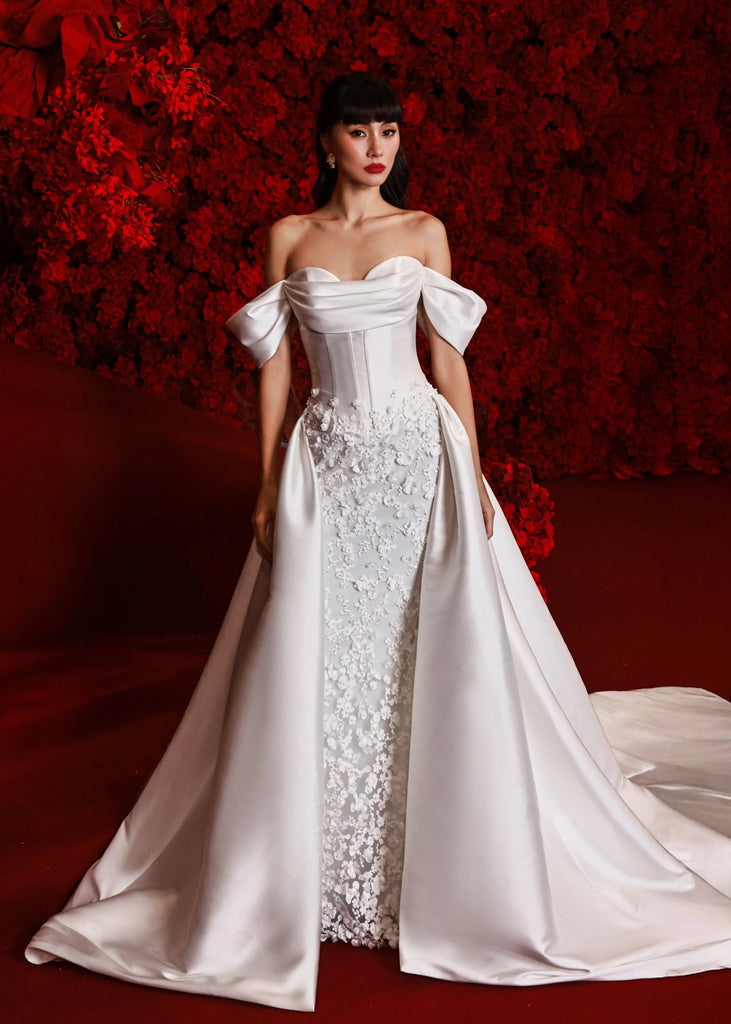 novelle bridal wedding dress