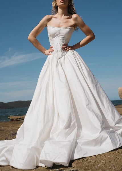 Moira Hughes - Tempeste Full Skirt - Vancouver | Edmonton Bridal Shop Wedding Dresses