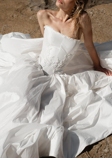 Moira Hughes - Tempeste Bodice - Vancouver | Edmonton Bridal Shop Wedding Dresses