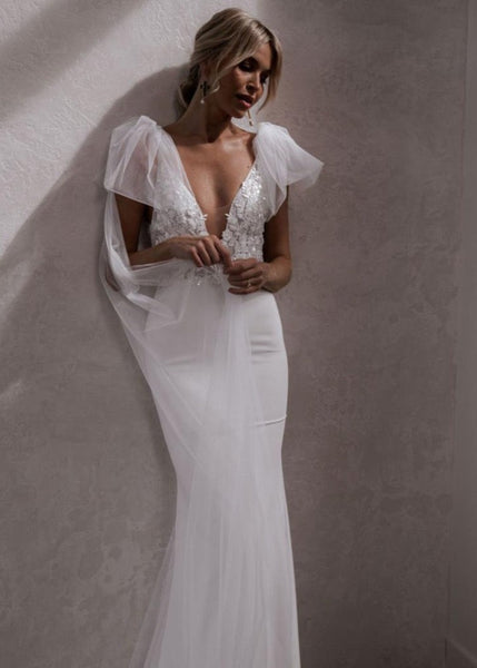 Made with Love - Cameron Crepe - Vancouver | Edmonton Bridal Shop Wedding Dresses