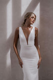 Kendall Crepe - Made With Love - Edmonton - Novelle Bridal shop- Wedding Dress