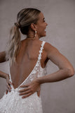 made with love Lenni flowy Edmonton Novelle wedding dress