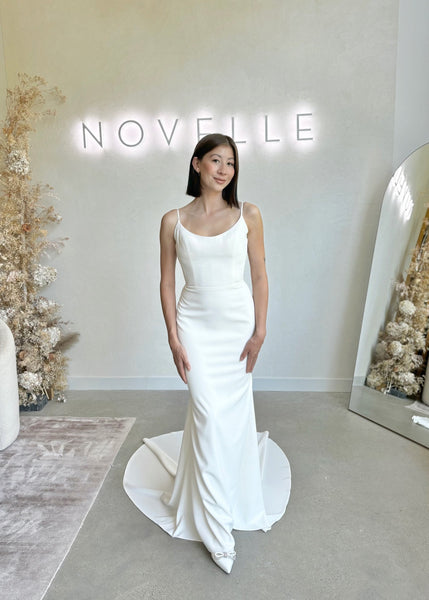 Vancouver Sample Sale - Oko- V2 by Lis Simon (Size 10) - Vancouver | Edmonton Bridal Shop Wedding Dresses