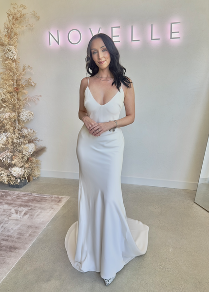 Vancouver Sample Sale - P5080 by Paloma Blanca (Size 6) - Vancouver | Edmonton Bridal Shop Wedding Dresses