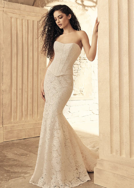 Paloma Blanca - P5155 - Vancouver | Edmonton Bridal Shop Wedding Dresses