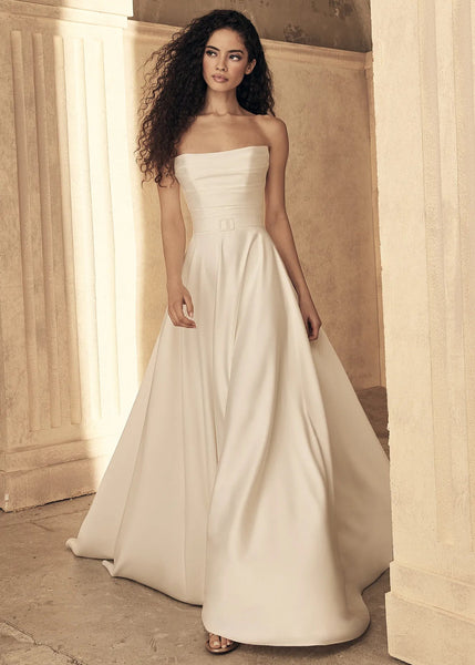 Paloma Blanca - P5166 - Vancouver | Edmonton Bridal Shop Wedding Dresses
