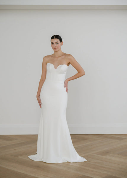 Lis Simon Trunk Show - Sadie - Vancouver | Edmonton Bridal Shop Wedding Dresses