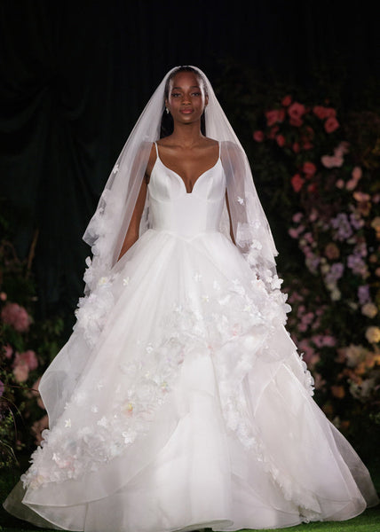 Hayley Paige Trunk Show - Turning Paiges Veil - Vancouver | Edmonton Bridal Shop Wedding Dresses