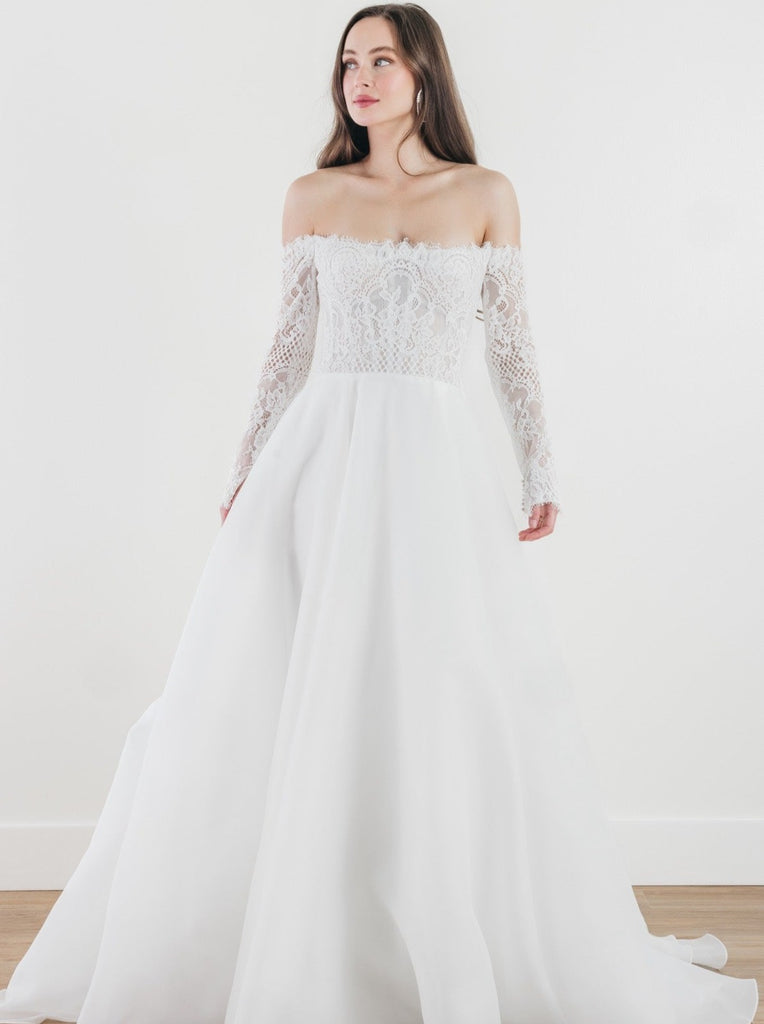 WTOO kelina Novelle Bridal edmonton wedding dress