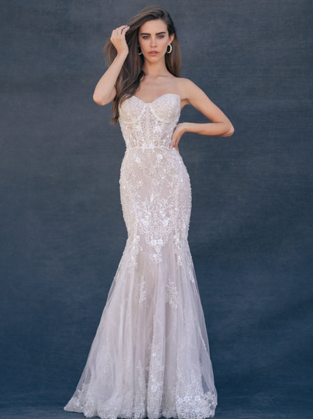 Allure Couture - C721 - Vancouver | Edmonton Bridal Shop Wedding Dresses
