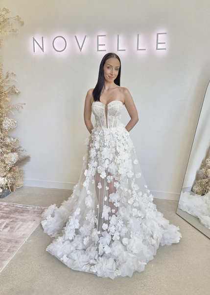Vancouver Sample Sale - Astrid by Oksana Mukha (Size 12) - Vancouver | Edmonton Bridal Shop Wedding Dresses