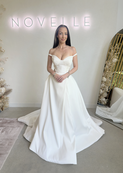 Vancouver Sample Sale - Beverly by Love (Size 8) - Vancouver | Edmonton Bridal Shop Wedding Dresses