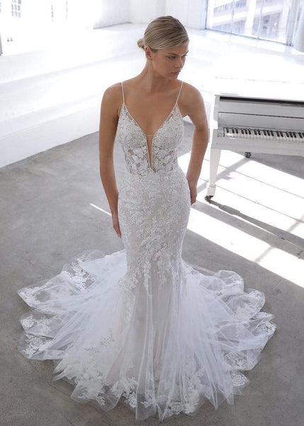 Edmonton Sample Sale - Nisha by Blue by Enzoani (Size 12) - Vancouver | Edmonton Bridal Shop Wedding Dresses
