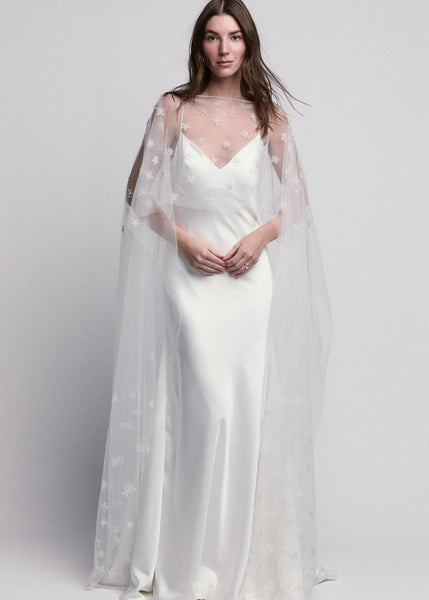 Willowby by Watters - Bridgette with Shawl - Vancouver | Edmonton Bridal Shop Wedding Dresses