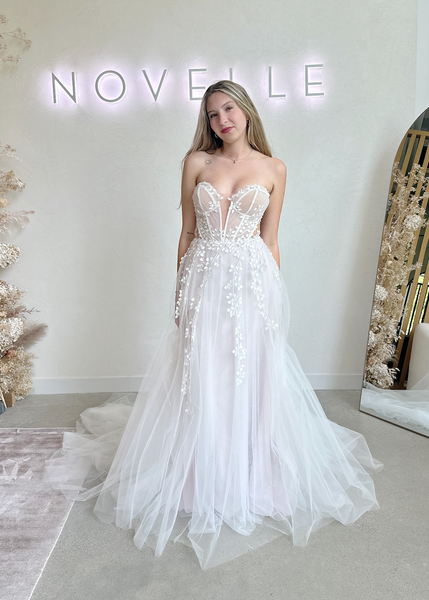 Vancouver Sample Sale - Claire by Love (Size 12) - Vancouver | Edmonton Bridal Shop Wedding Dresses