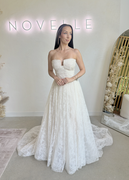 Vancouver Sample Sale - Danae by Watters (Size 8) - Vancouver | Edmonton Bridal Shop Wedding Dresses