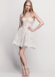 Vancouver mini wedding dress novelle bridal shop