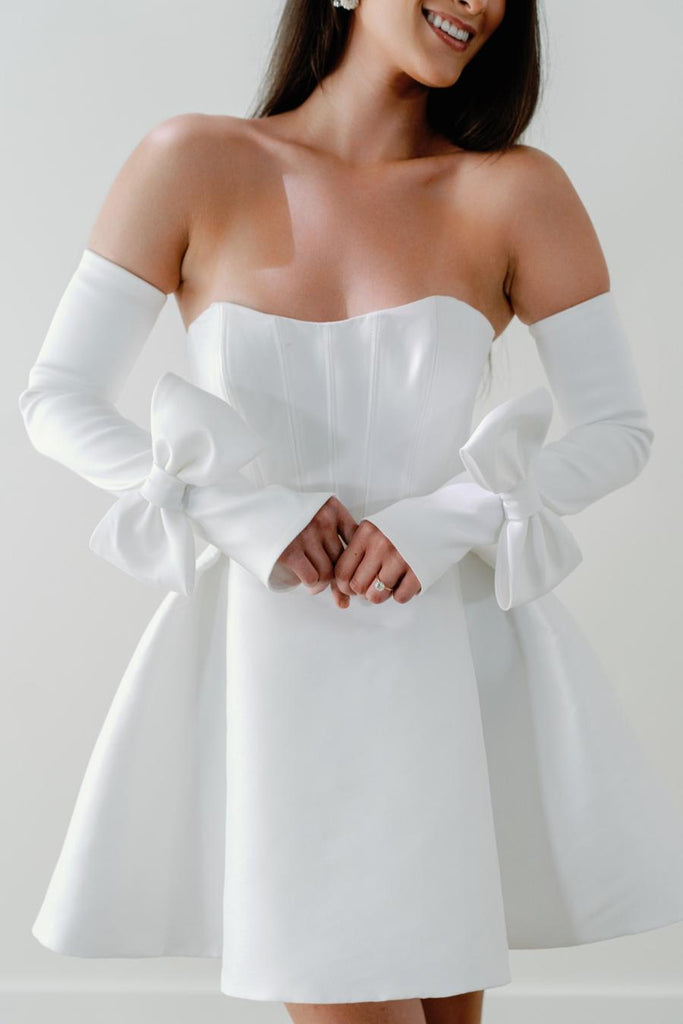 By Watters epic vancouver wedding dress mini