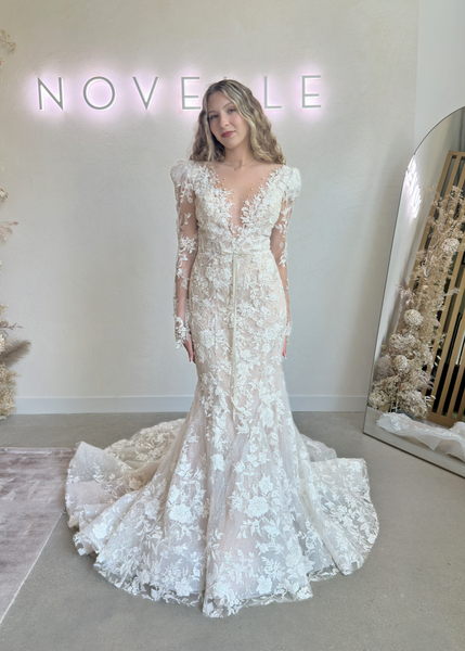 Vancouver Sample Sale - Emma by Oksana Mukha (Size 12) - Vancouver | Edmonton Bridal Shop Wedding Dresses