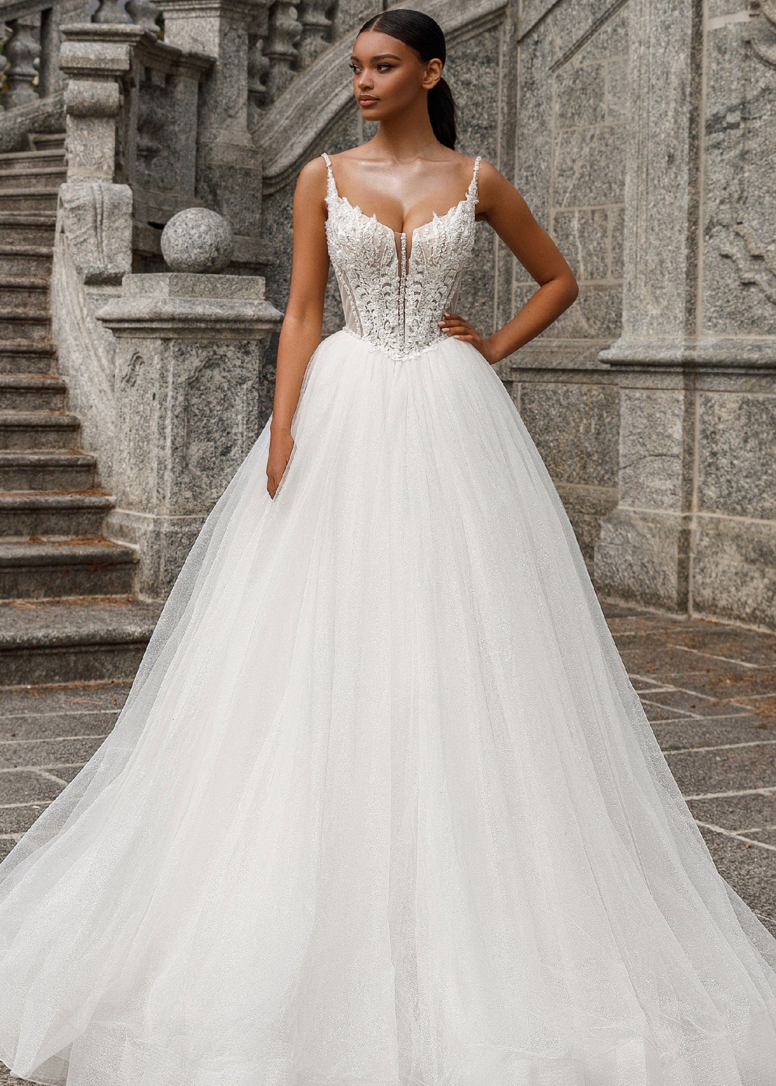 Fabiana by Oksana Mukha (Size 10) | Novelle Bridal Shop