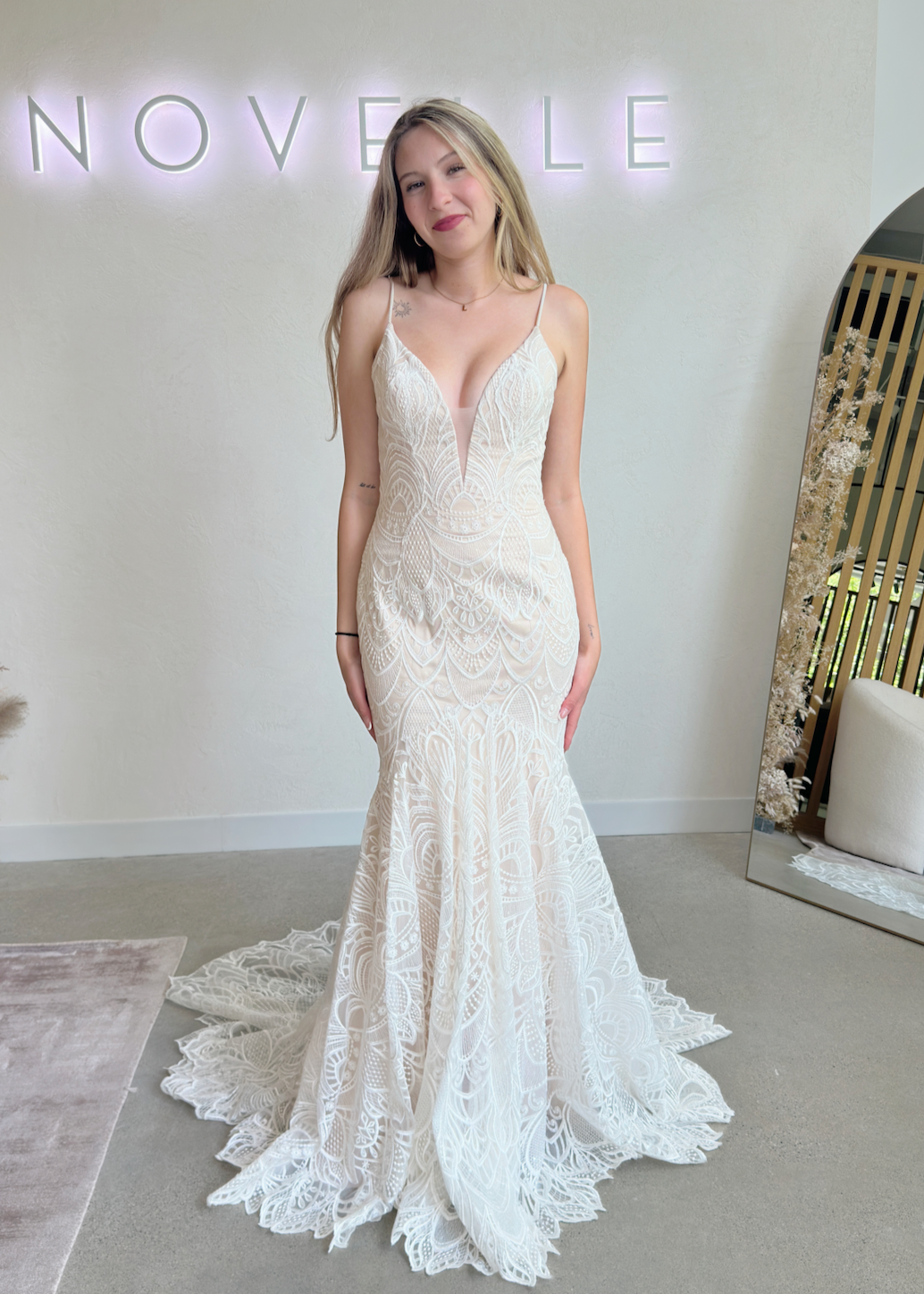 ワンピース BAU by Bride And You SAYLOR Chiffon contrast tulip long dres ☆BAU by Bride And You☆SAYLOR Chiffon tulip long dress☆
