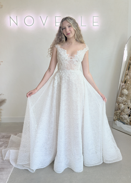 Vancouver Sample Sale - Marjaan by Watters (Size 8) - Vancouver | Edmonton Bridal Shop Wedding Dresses