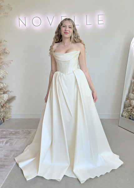 Edmonton Sample Sale - Morrison by Sarah Seven Bride (Size 8) - Vancouver | Edmonton Bridal Shop Wedding Dresses