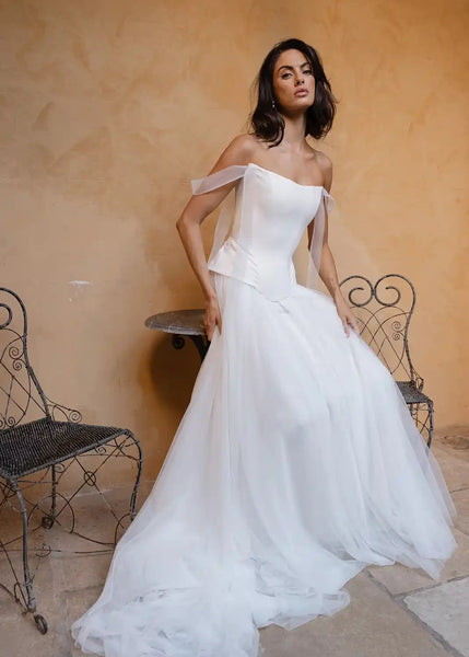 Moira Hughes - Harley Tulle Skirt - Vancouver | Edmonton Bridal Shop Wedding Dresses