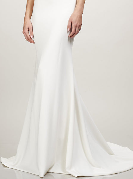 Bridal Sample Sale - Dakota Skirt by Theia White Collection (Size 8) - Vancouver | Edmonton Bridal Shop Wedding Dresses