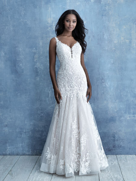 Bridal Sample Sale - 9725 by Allure. (Size 12) - Vancouver | Edmonton Bridal Shop Wedding Dresses