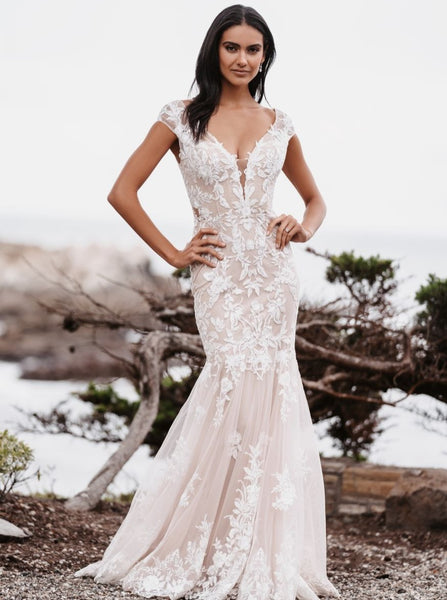 Allure - 9907 - Vancouver | Edmonton Bridal Shop Wedding Dresses