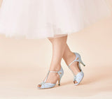Rachel Simpson - Powder Blue Mimosa - accessories - Novelle Bridal Shop