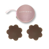 Nudwear - Daisies Nipple Covers- Brown - accessories - Novelle Bridal Shop