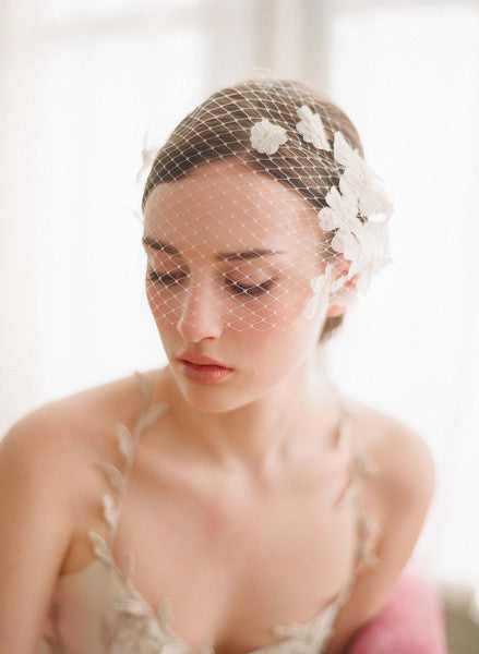 Twigs & Honey - 214 Birdcage Veil - accessories - Novelle Bridal Shop