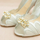 Rachel Simpson - Petal Shoe Clip - accessories - Novelle Bridal Shop