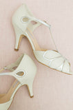 Rachel Simpson - Ivory Leather Mimosa - accessories - Novelle Bridal Shop