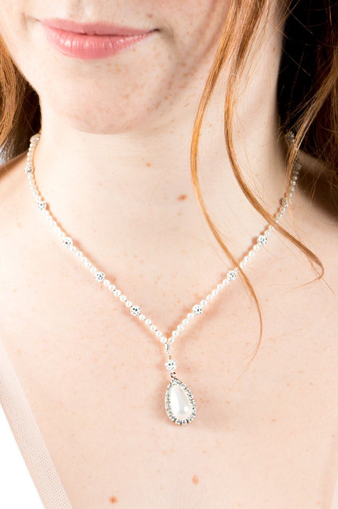 Meg - Cedar Necklace - accessories - Novelle Bridal Shop