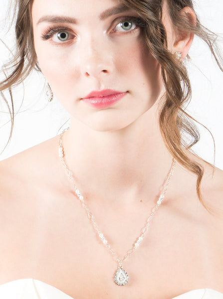 Accessory Sample Sale - Alba Necklace by Lovebird - Vancouver | Edmonton Bridal Shop Wedding Dresses