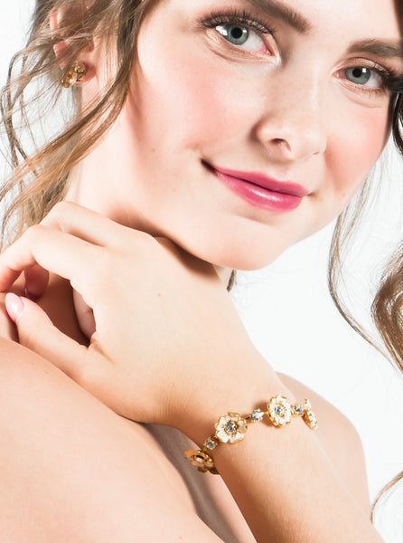 Accessory Sample Sale - Zinnia Bracelet by Lovebird - Vancouver | Edmonton Bridal Shop Wedding Dresses