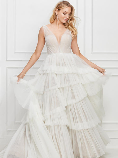 Bridal Sample Sale - Merrick by WTOO. (Size 8) - Vancouver | Edmonton Bridal Shop Wedding Dresses